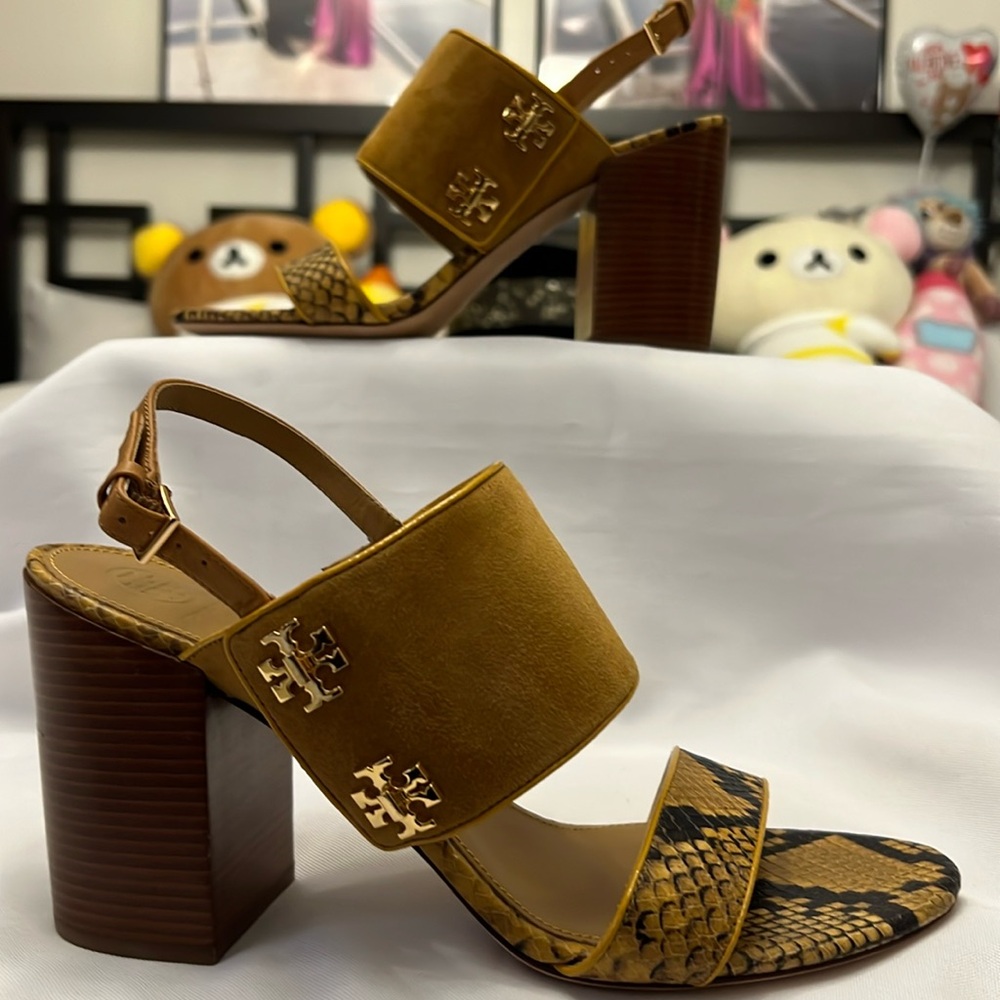 Tory Burch Kira Leather Sandals Size 11